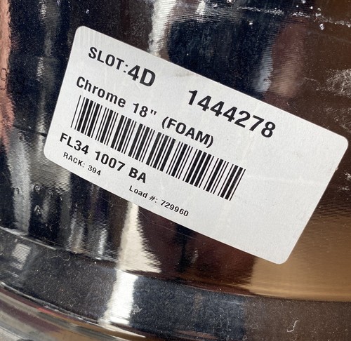 2014-2016 GMC SIERRA 1500 Pickup Factory Chrome Alloy Wheel 18” Rim 5648 GM OEM - Picture 5 of 5