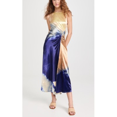 Ulla Johnson Cordelia Side Slit Dress in Mirage 2