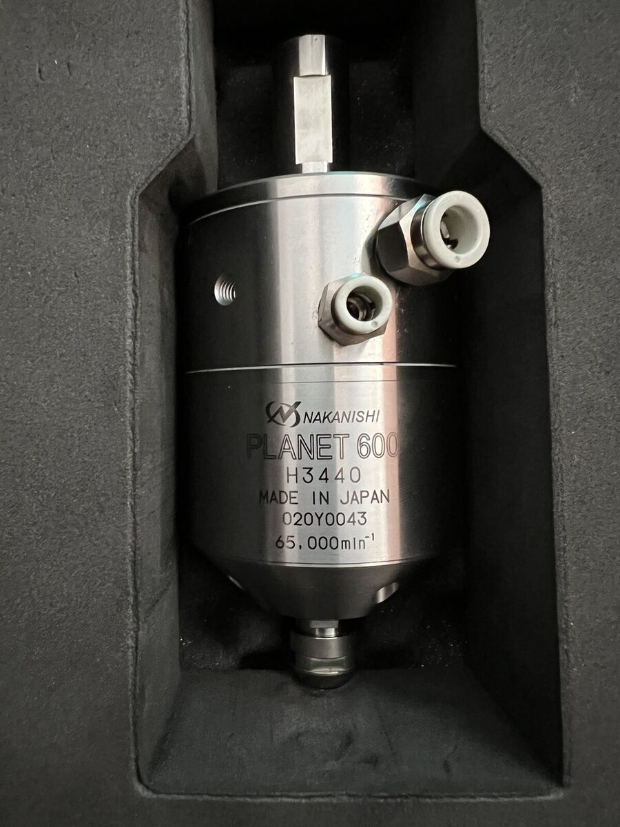 NSK Nakanishi Planet 600 Jig Grinding Spindle 65,000 RPM NSK Nakanishi Planet 600 Jig Grinding Spindle 65,000 RPM