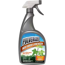 PULVERIZE Weed, Brush & Vine Killer, Kid & Pet Safe - 32 oz.