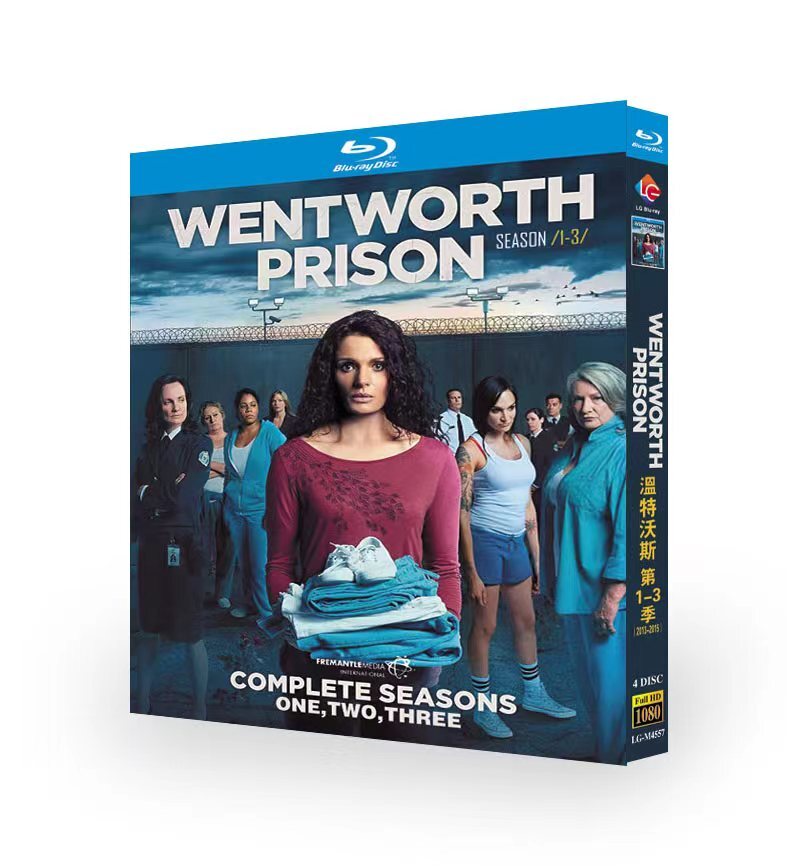 Wentworth Season 1-9 (2013) TV Series 12 Disc BD Film All Region New Boxed
