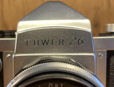 *Super Rare: CLA'd Almost Mint* Tower 26 ( Pentax AP ) Camera Takumar 58mm F/2.4