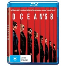Ocean's 8 (Blu-ray 2018) Region B (Sandra Bullock, Cate Blanchett, Anne Hathaway