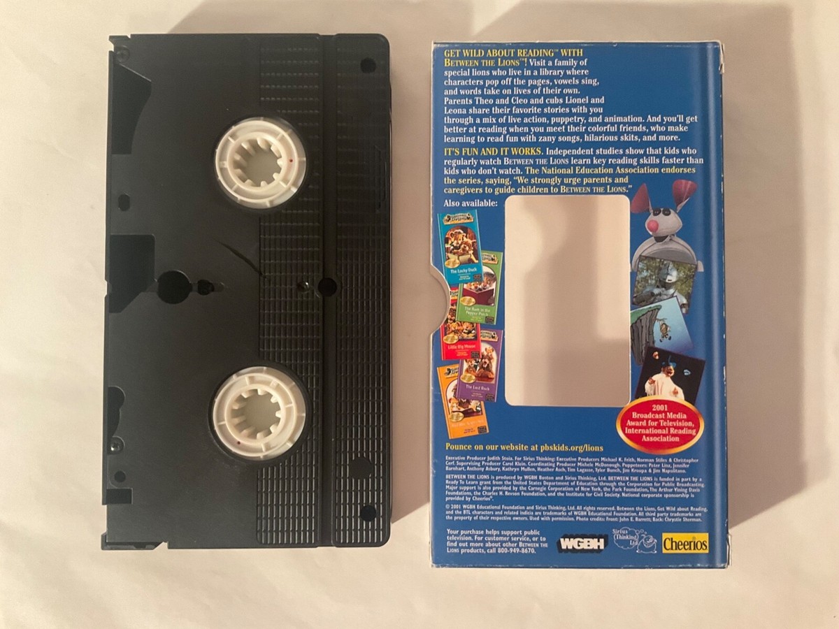 ピーク☆フリークス　VHS Tested ! Between the Lions VHS *Fox and the Crow* Reading