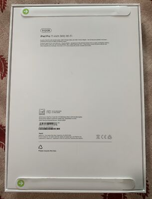 Apple iPad Pro 11-Inch 2024 M4 Chip 7thGen Ultra Retina Apple iPad Pro 11-Inch 2024 M4 Chip 7thGen Ultra Retina