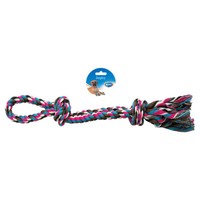 Duvo+ Hundespielzeug Knot Baumwolle 50 Cm, 2 Knoten, Zahnpflege FüR Hunde
