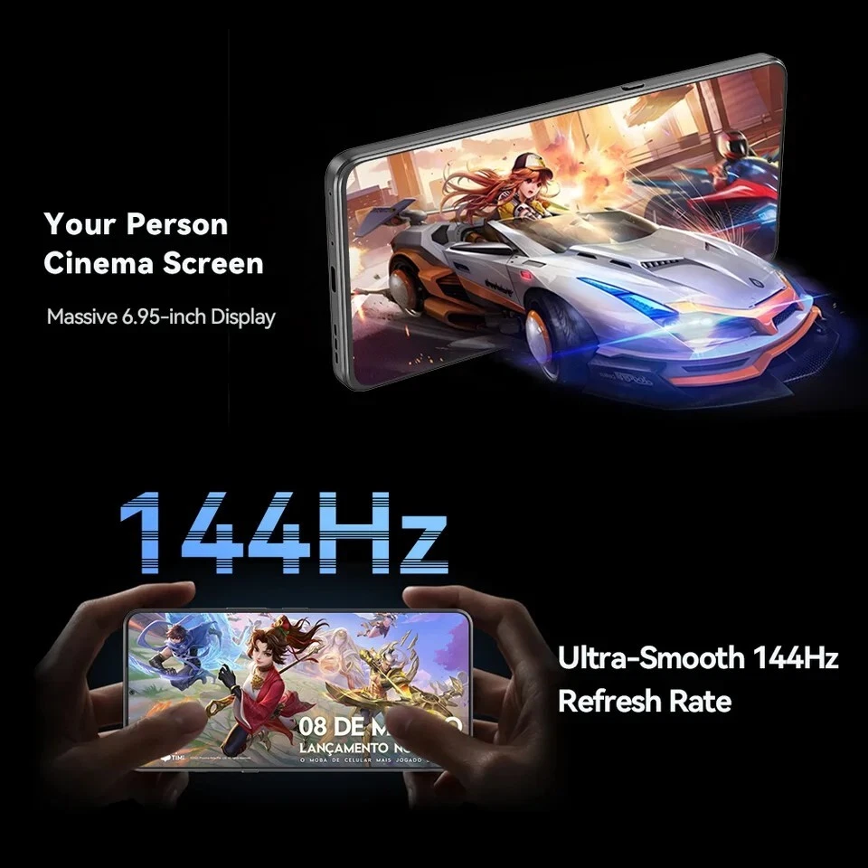 CUBOT MAX 5  6.95" 144Hz Large screen 5G Gaming Smartphone 24GB/256GB 100MP NFC - Image 3 of 4
