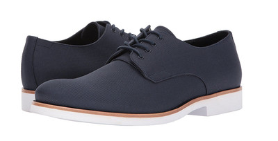 Calvin Klein Faustino Men's Navy Derby Shoes Z2477* Size 12 M