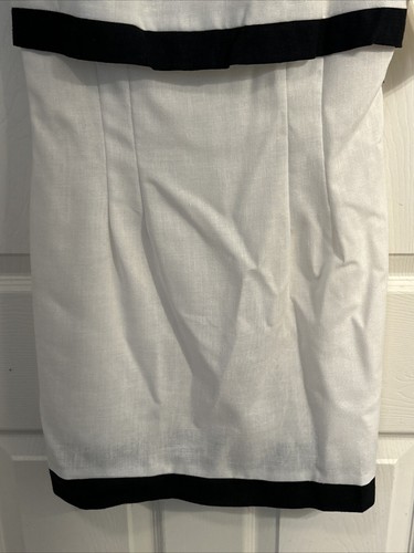 Vintage NWT!! 90s Y2K Rampage White Black Trim Lined Size 3 - Picture 3 of 9