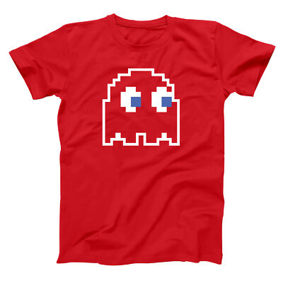 Ghost  8Bit Game Costume Funny  Humor  Cute  Group Red Basic Men's T-Shirt