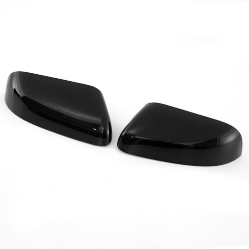 2X Tapa de cubierta de espejo retrovisor lateral negro brillante para Ford Explorer 2016 2017 2018-2019 - Imagen 9 de 12