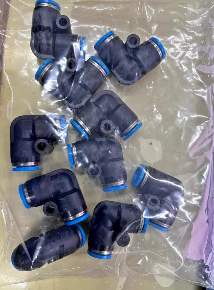 Bag of 10 FESTO QSL-8 153072 Push-in L-connector Pneumatic Elbow 8 mm tube - Image 3 of 3