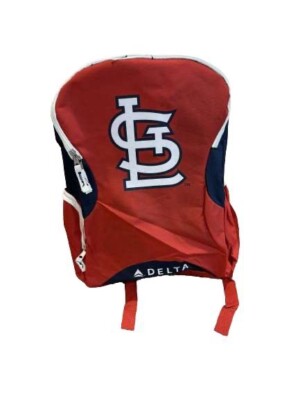 ST. LOUIS CARDINALS STL Backpack Delta Airlines Sponsored SGA