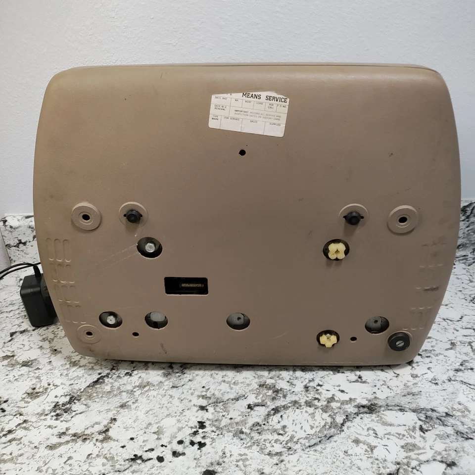 Vintage IBM Selectric 1972 Typewriter Parts/Repair As Is MN 330-36755 - Image 4 of 4