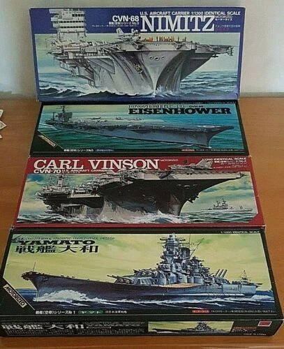 Modellini statici navi senza marca