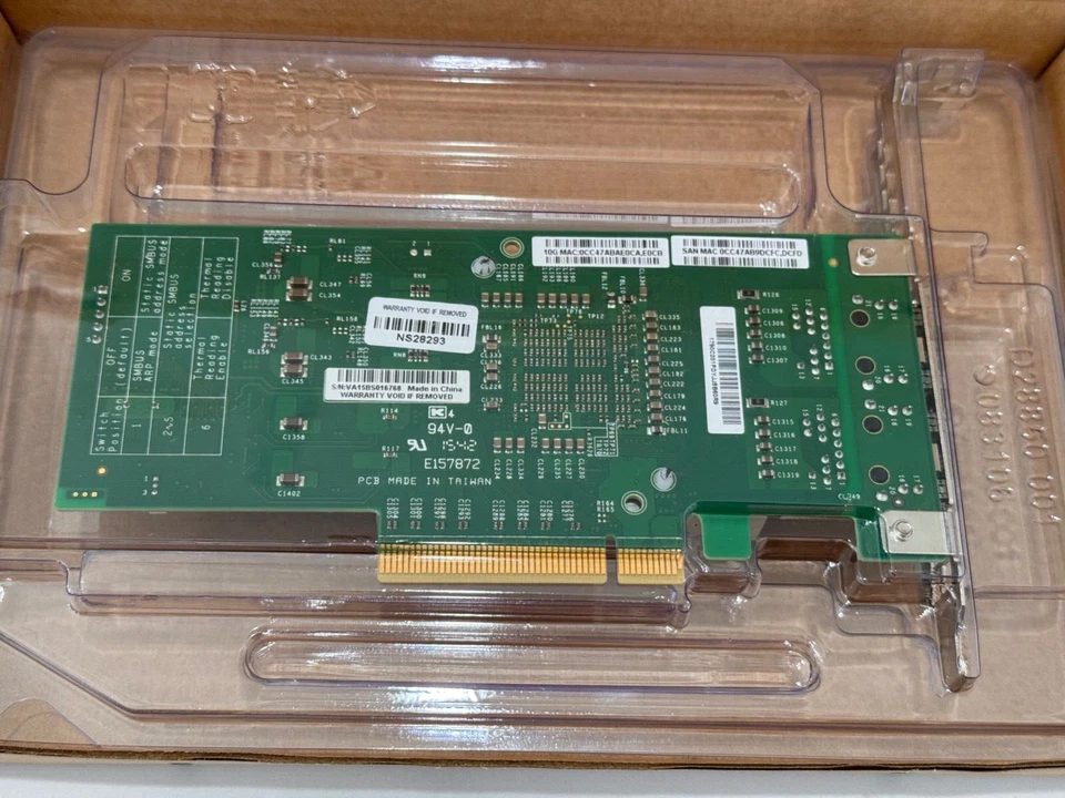 Supermicro AOC-STG-i2T Dual Port 10GBASE-T RJ-45 Adapter High Profile Bracket - Image 3 of 3