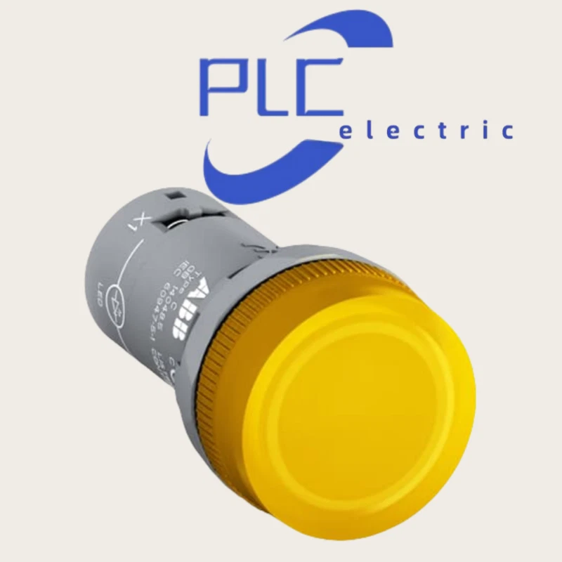 CL2-502Y 1 PIEZA NUEVO ABB Cabezal de Luz Piloto Tipo Compacto Amarillo - Iluminado 24V Foto 3 de 3