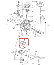 Carburetor Valve Float Set Fits Yamaha Grizzly 600 1998-2001