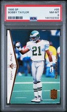 1995 SP - Bobby Taylor #85 (RC) PSA 8