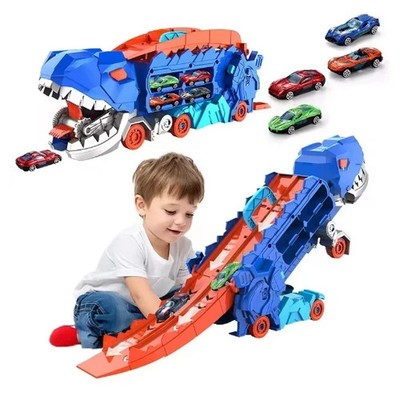 Hot Wheels Ultimate T-Rex Transporter elektronisches Fahrzeug Aufbewahrung Spielset