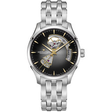 *BRAND NEW* Hamilton Jazzmaster Open Heart Silver Dial Men's Watch H32675181