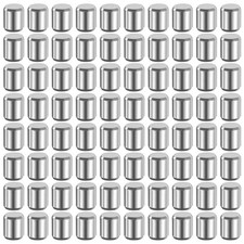 80 Pcs 5 mm x 6 mm Dowel Pins 316L Stainless Steel Shelf Support Peg Pin