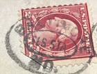 1923 USA Postal Cover - Rare  7 , 2 Cents Stamps - Stk 141 — photo 2