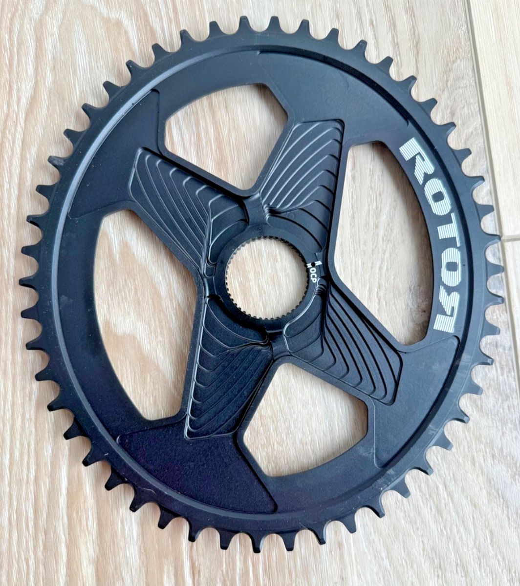 Rotor Bike 1X Oval DirectMount 50T Q-Ring Chainring - Black - 11