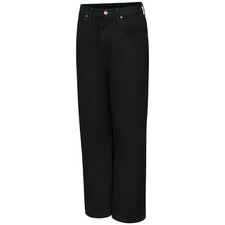 Red Kap Men's Relaxed Fit Black Jean