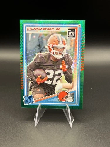 2025 Donruss Optic Football Green Velocity Dylan Sampson #238