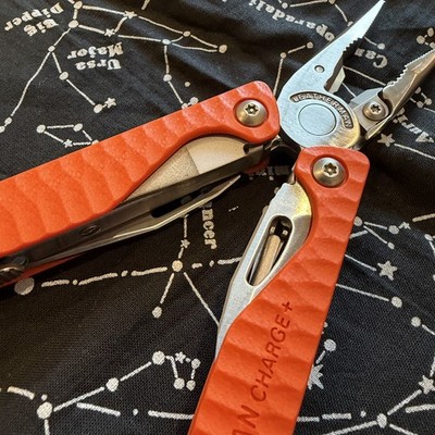   Leatherman Charge G10 Orange 2018 Multitool Rare Retired Discontinued S30V