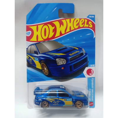 New Hot Wheels Subaru Impreza WRX Blue Rare | eBay