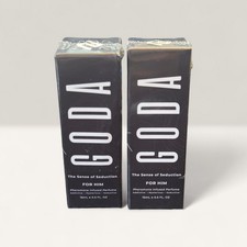 Set Of 2 Goda Pheromone Infused For Him- The Sense Of Seduction .5 Fl Oz ea