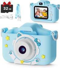 Kids Camera Toys for 3-8 Year Old Girls Boys, Toddler Digital Video Camcorder wi