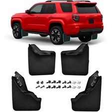 Front Rear Mud Flaps Splash Guards For 2025 2026 Toyota 4runner Pk389-35s00-tp