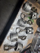 ONE Used Buick 425 Nailhead Piston Pin Rod Assembly STD Size 