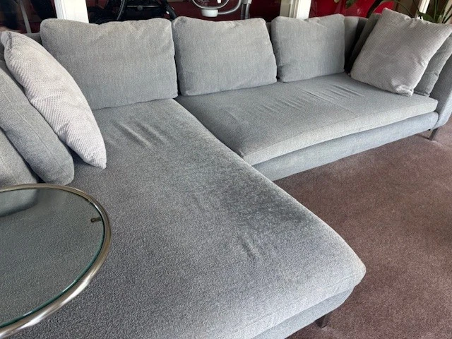 B&B Italia Charles Style Chaise L Shape Sofa - Image 2 of 4