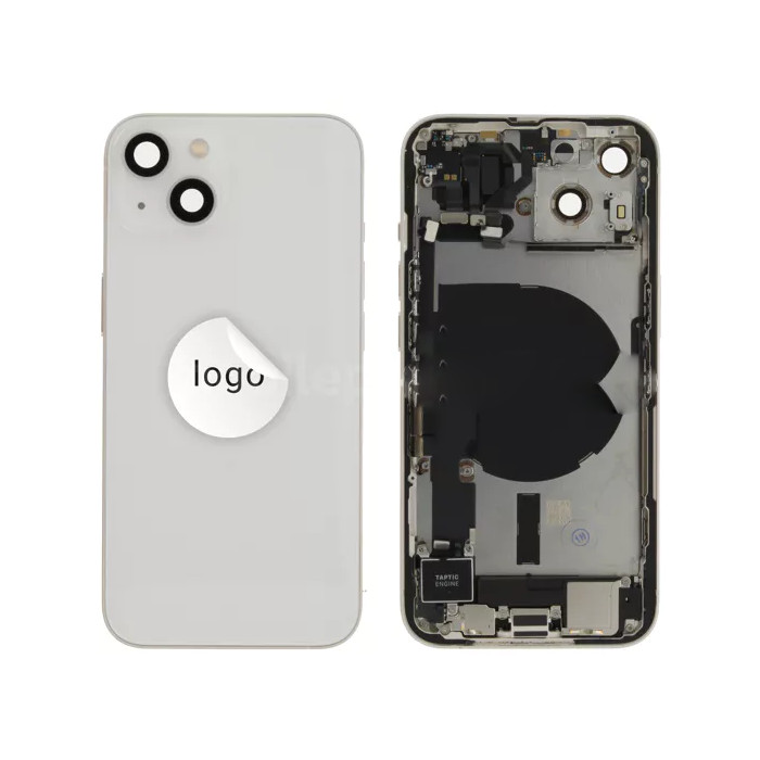 Original Cache Batterie Grade B Blanche Pulled Reconditionné pour iPhone 13