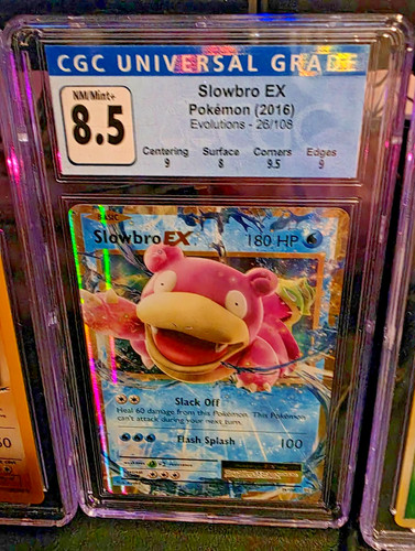 Slowbro-EX graded CGC 8.5 for sale on eBay