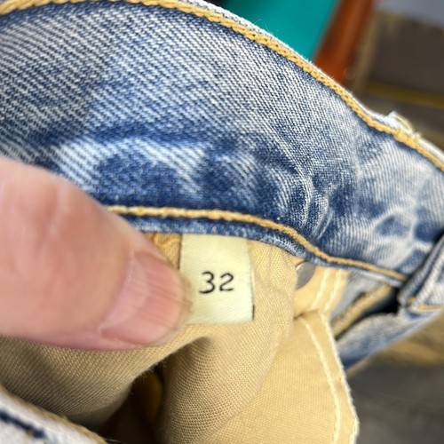 JEANS 5 TASCHE STRAG & BONE FACTORY INVECCHIATO NUOVO SENZA ETICHETTE TAGLIA 32 - Foto 7 di 9