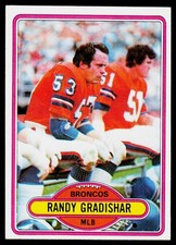 Randy Gradishar, 1980 Topps, #410, Denver Broncos,