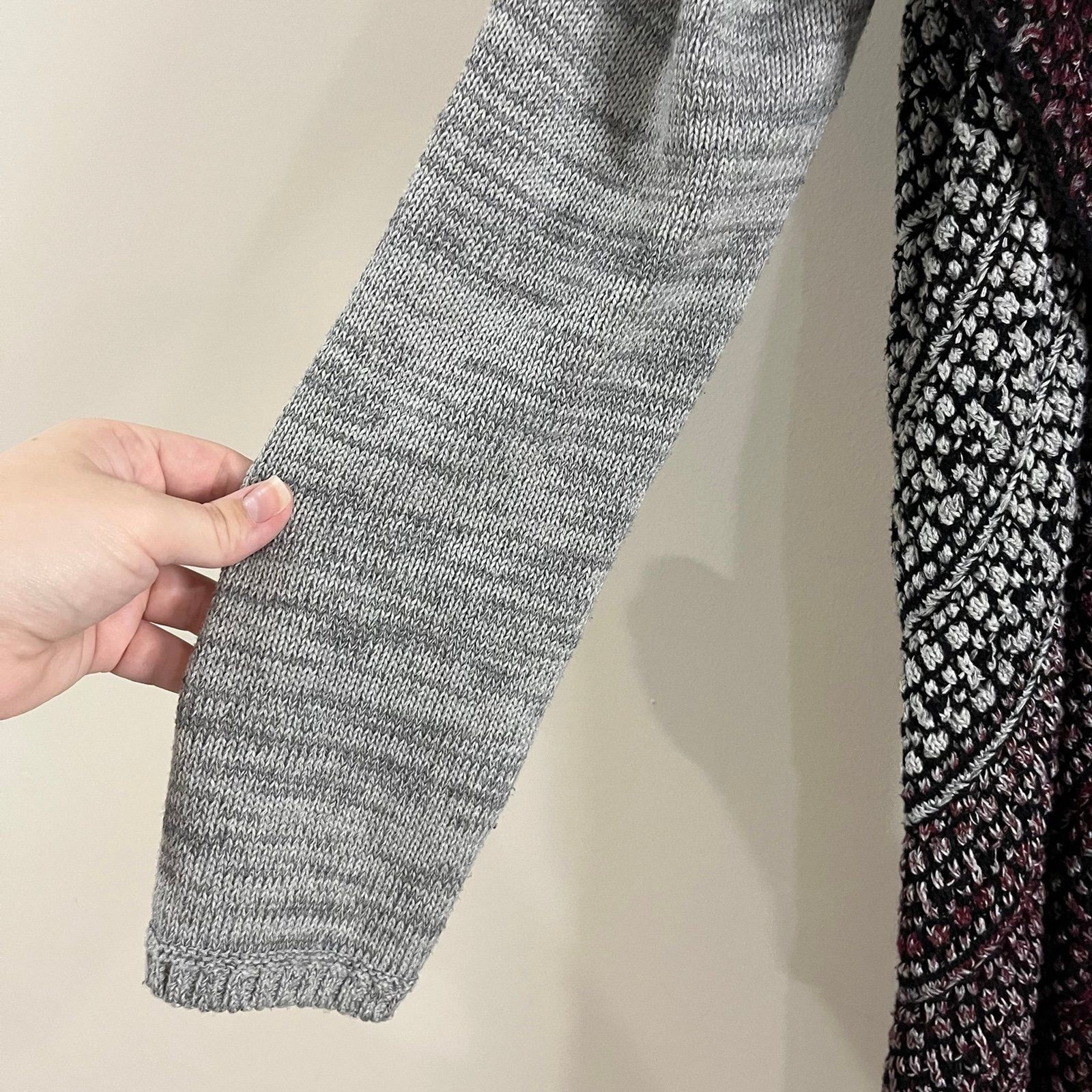 Soft Surroundings Circle Open Front Cardigan Swea… - image 3