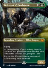 MTG Beledros Witherbloom - Borderless, NM-Mint, English Strixhaven: School of Ma