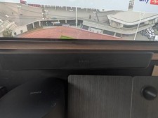 Sonos Beam Gen 2 Smart Soundbar Black with included Sonos wall mount