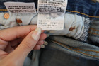 Wonderful Levi's 501 Mens Straight Leg Jeans W32 L32 Soft Dark Blue button 32x32 — photo 8