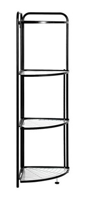 Küchen Eck FALTBARES REGAL 4 Ebenen Organizer Regal freistehendes Regal