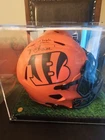 Ja'Marr Chase Cincinnati Bengals Signed  Rave Speed Authentic Helmet With Script