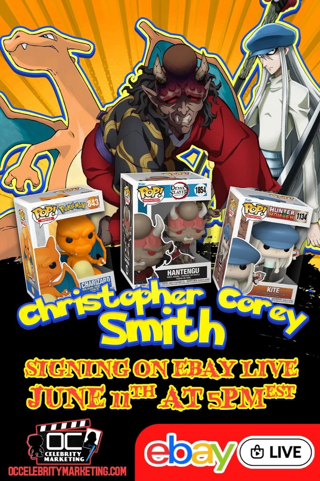 Christopher Corey Smith LIVE Signing| Surprise Penny Auctions All Stream