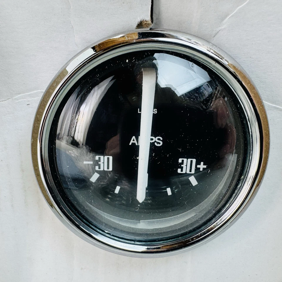 Amperímetro Caearbont Automotive Triumph TR2-3A 30-30, AM1340-18C Foto 2 de 4