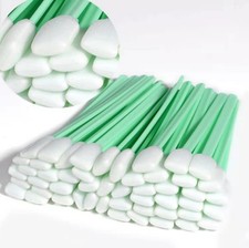 200 PCS Professional Foam Cleaning Swab Sticks, Dust-Free Cleaning Sponge Tip...